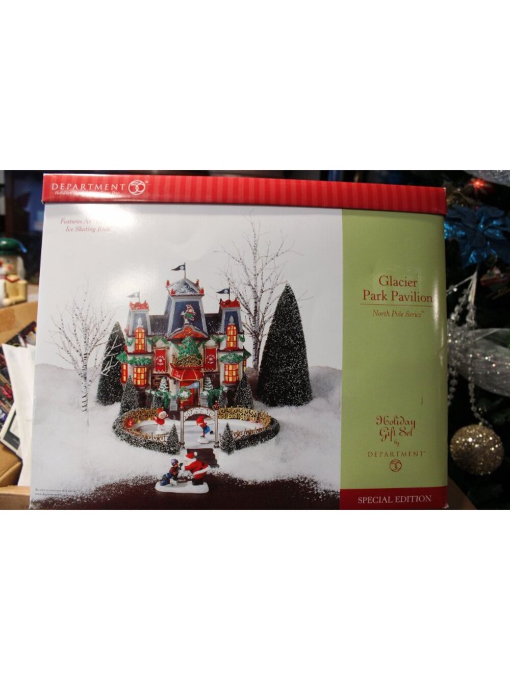 Dept 56 North Pole Village - Glacier Park Pavilion